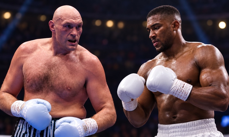 tyson fury anthony joshua fight official