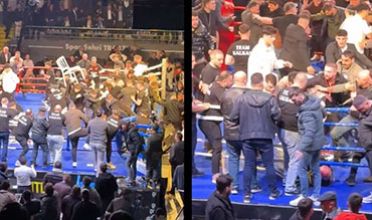 Άγριο ξύλο σε αγώνα μποξ στην Τραπεζούντα : Ο Ρώσος Gorokhov νικά τον Τούρκο Kalkan και ξεσπά χάος! (βίντεο)