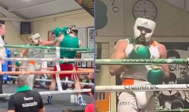 Ο Conor McGregor επέστρεψε ξαφνικά στο ρινγκ και μέτρησε δύο φορές τον αντίπαλο (βίντεο)