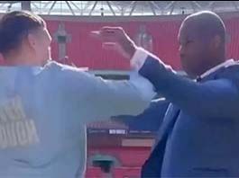 ‘Usyk vs Dubois 2’ : Το αίμα βράζει πριν καν χτυπήσει το καμπανάκι! (vid)