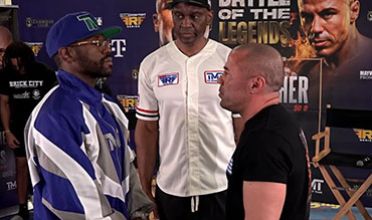 Ζαμπίδης vs Mayweather : Δείτε το πρώτο face off στο Λας Βέγκας! (βίντεο)