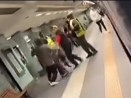 Πορτοφολάς επιτίθεται με μπουνιές σε σεκιούριτι στον σταθμό Βικτώρια