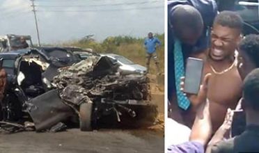 ΣΟΚ : Η στιγμή που ο Anthony Joshua απεγκλωβίζεται από τροχαίο με 2 νεκρούς στη Νιγηρία (BINTEO)