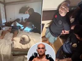 BJ Penn : Καθηλωμένος στο κρεβάτι, συλλαμβάνεται από έξι αστυνομικούς