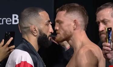 Μεγάλη ένταση στα staredowns του ‘UFC 315’ – Με σημαία Παλαιστίνης βγήκε ο Belal Muhammad (vid)
